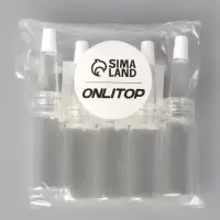 Бутылочка для хранения, с дозатором, 5 мл, фасовка - 5 шт., прозрачная