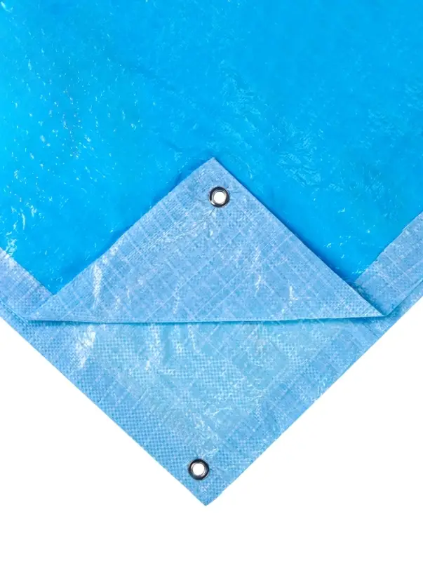 Тент защитный  75г/м2, УФ, 3х5м, тарпаулин, голубой