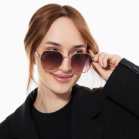 Очки солнцезащитные uv 400, дужка 13.1 см, ширина 12.4 см, линза 5.1&times;5.3 см