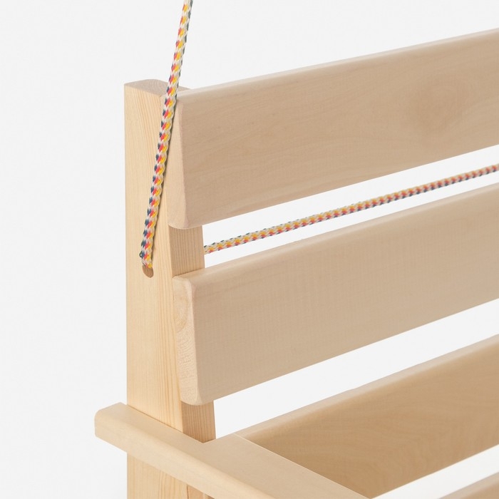 Кресло подвесное, деревянное 50х50х50 см Кресло подвесное, деревянное 50х50х50 см