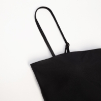 Купальник женский слитный Basic MINAKU цвет чёрный, размер 48 Купальник женский слитный Basic MINAKU цвет чёрный, размер 48