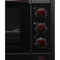 Мини-печь MIO-HY102 50л. 2000Вт черный-красный