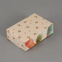 Подарочная коробка сборная "Тепло",  16,5 х 11, 5 х 5 см