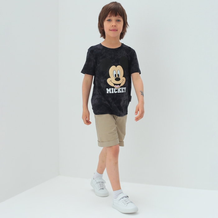Футболка "Mickey", Микки Маус, &laquo;Тай-дай&raquo;, рост 134-140