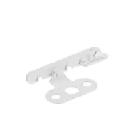 Ограничитель открывания для окна ТУНДРА, пластиковая гребенка, 4-х позиционная, 3 шт