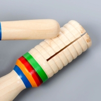 Музыкальный инструмент Гуиро Music Life трещотка, 13 х 3,5 см Музыкальный инструмент Гуиро Music Life трещотка, 13 х 3,5 см