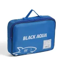 Коньки детские раздвижные BlackAqua, р. 26-29, для фитнеса, синие