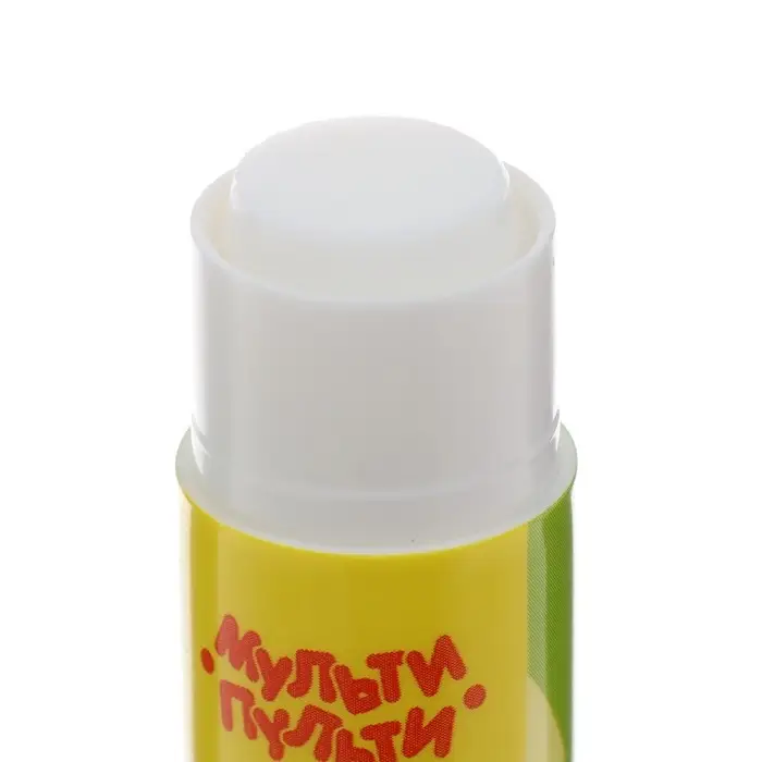 Клей-карандаш PVP 9 г Мульти-Пульти "Зверята: Свинка, Лягушка, Белый медведь", колпачок в форме животного