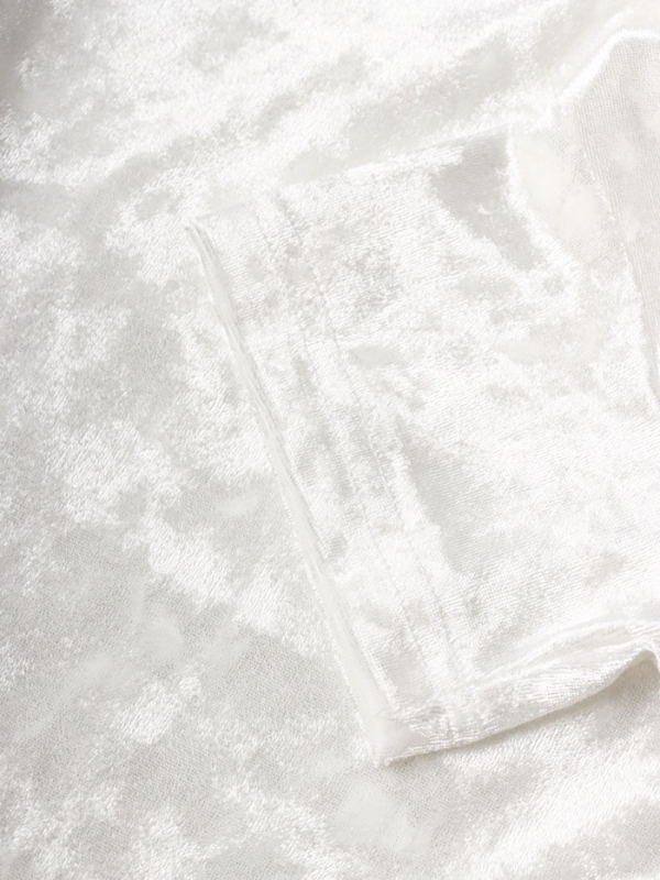 Костюм (шорты и футболка) Крошка Я "Бархат", р. 92-98 см, белый