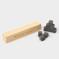 Набор из 9 камней для виски "Fabyla", базальт
