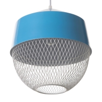 Светильник Lea 1х40Вт Е27 синий 26х26х32см Светильник Lea 1х40Вт Е27 синий 26х26х32см