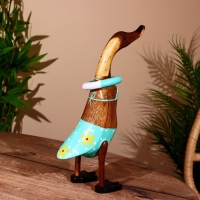 Сувенир "Утка в купальнике" дерево 45 см