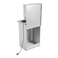 Умывальник "ТермМикс", с ЭВН, нержавеющая мойка, 1250 Вт, 17 л, цвет белое серебро