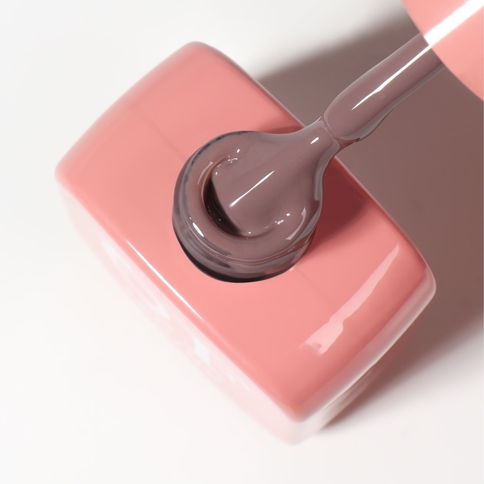 Гель лак для ногтей &laquo;SIMPLE&raquo;, 3-х фазный, 10 мл, LED/UV, цвет коричневый (116)