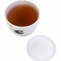 Набор горшков цветочный поддоном 4 шт 0,4 / 1 / 2,5 / 5 л керамика Птички бел