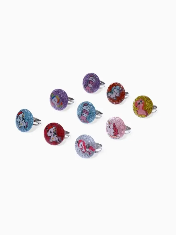 Кольцо детское Выбражулька &laquo;Блестящие единороги&raquo;, рисунок МИКС, МИКС