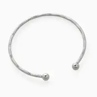 Набор 2 предмета: чокер, браслет &laquo;Обруч&raquo; сердце, цвет серебро