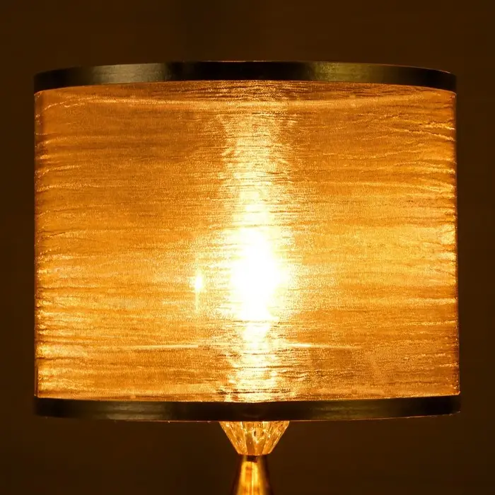 Абажур E27 серый 25х25х20см