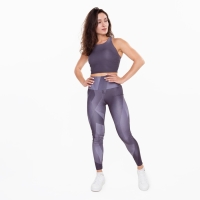 Леггинсы женские, цвет чёрно-белый, размер 44 (S)