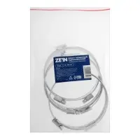 Хомут оцинкованный ZEIN engr, несквозная просечка, диаметр 91-114 мм, ширина 9 мм