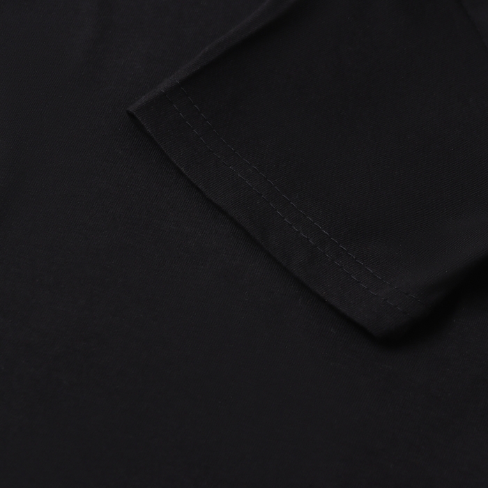 Футболка детская, цвет чёрный, рост 116 см