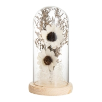 Ночник колба "Цветы" LED от батареек 3хААА 11х11х20 см RISALUX Ночник колба "Цветы" LED от батареек 3хААА 11х11х20 см RISALUX