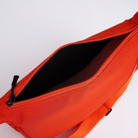 Сумка женская из текстиля, 30&times;17&times;6 см, оранжевая
