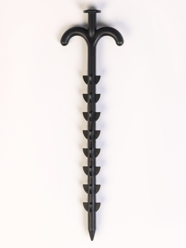 Колышки для зажима укрывного материала с грунтозацепами, h=24 см, (набор10 шт) Greengo