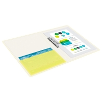 Папка с зажимом А4, 700 мкм, корешок 27 мм, Calligrata Double Neon, внутренний карман, до 180 листов, желтый неон Папка с зажимом А4, 700 мкм, корешок 27 мм, Calligrata Double Neon, внутренний карман, до 180 листов, желтый неон