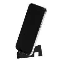 Подставка для телефона Luazon, брелок, складная, чёрная