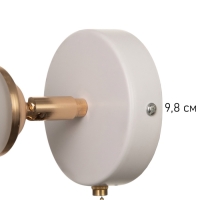 Бра "Лауна" 1хЕ27 40т золото шампань 22х11х20 см Бра "Лауна" 1хЕ27 40т золото шампань 22х11х20 см