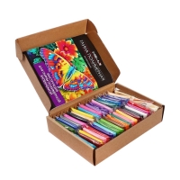 Набор глина полимерная запекаемая, 36 цветов по 20 г, с аксессуарами, в гофрокоробе