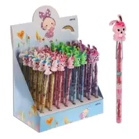 Карандаш - прикол Calligrata &laquo;Зайка&raquo;, секционный, МИКС