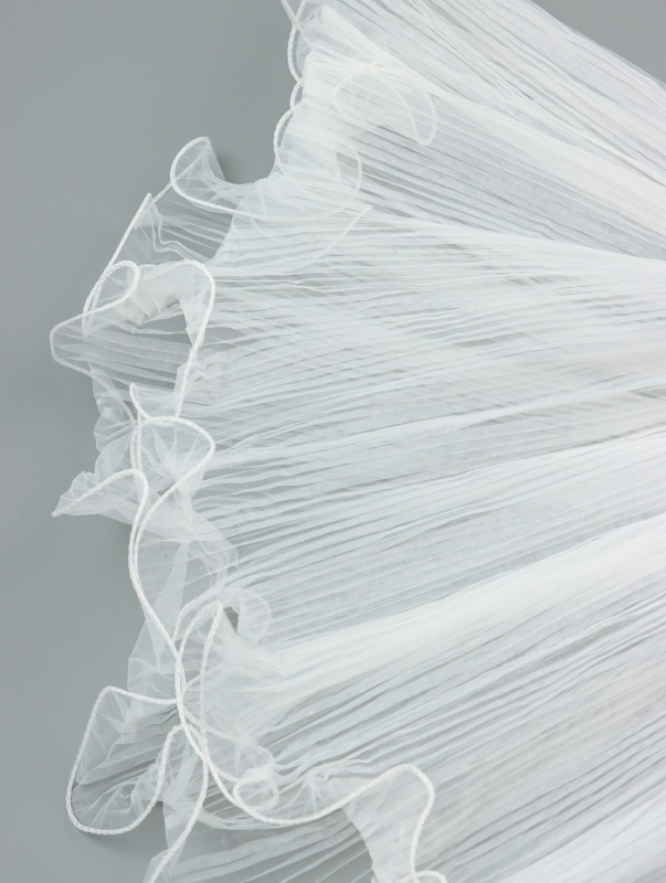 Флористический материал для букетов, белый, 28см*4м