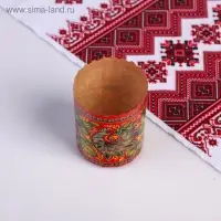 Форма бумажная для кулича &laquo;Хохлома&raquo;, 70&times;85 мм, МИКС