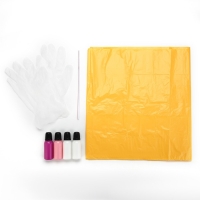 Рисование акрилом на пластиковой фигурке &laquo;Мишка&raquo;, розовый, набор для творчества Флюид-арт