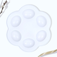 Пасхальная подставка на 6 яиц &laquo;Светлой Пасхи!&raquo;, 21,5 х 19.9 см.