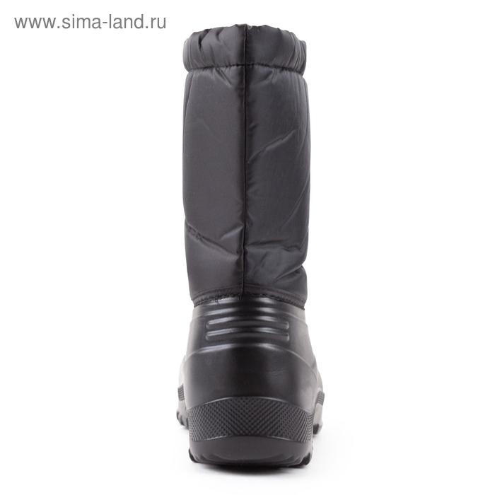 Сапоги зимние подростковые, цвет чёрный размер 38-39