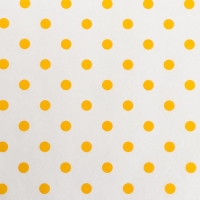 Бумага силиконизированная &laquo;Горох&raquo;, желтый, для выпечки, 0,38 х 5 м