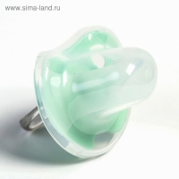 Соска - пустышка силиконовая ортодонтическая, от 6 мес., цвет МИКС для мальчиков Соска - пустышка силиконовая ортодонтическая, от 6 мес., цвет МИКС для мальчиков