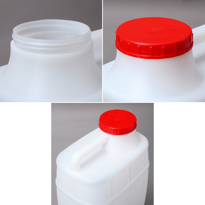 Канистра пищевая &laquo;Бочонок&raquo;, 25 л, белая