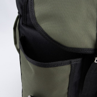 Рюкзак туристический на шнурке, 55 л, 4 наружных кармана, &laquo;ЗФТС&raquo;, цвет чёрный/хаки