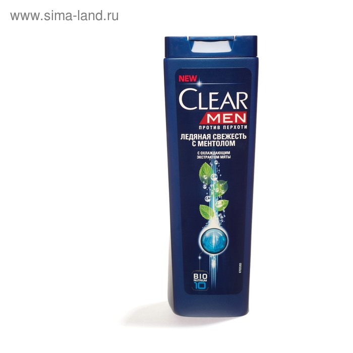 Шампунь для волос Clear Men &laquo;Ледяная свежесть&raquo;, против перхоти, 400 мл