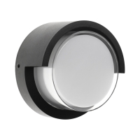 Светильник фасадный &laquo;Сити&raquo;, FSD-047, 10 Вт, 4000К, круг, IP65, 220 В, пластик, черный