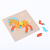 Рамки-вкладыши &laquo;Животные, насекомые&raquo; 15 &times; 15 &times; 0,5 см, МИКС