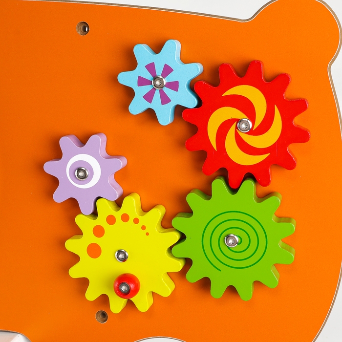 Бизиборд &laquo;Тигр&raquo;, крепится на стену