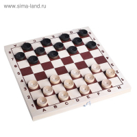 Шашки "Классика", 40 шт, d-2.7 см, поле 30 х 30 см Шашки "Классика", 40 шт, d-2.7 см, поле 30 х 30 см
