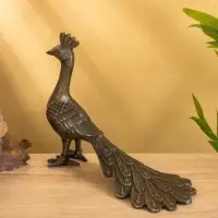 Сувенир &laquo;Павлин&raquo;, 28&times;12&times;21 см, алюминий