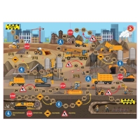 Настольная игра-ходилка &laquo;На стройке&raquo;