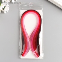 Полоски для квиллинга 100 полосок плотность 120 гр "Оттенки красного" ш. 0,5 см длина 39 см Полоски для квиллинга 100 полосок плотность 120 гр "Оттенки красного" ш. 0,5 см длина 39 см